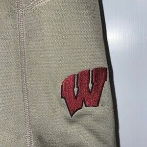 Adidas University of Wisconsin Badgers Athletic Shorts Women's Size M NWT ❤️🖤